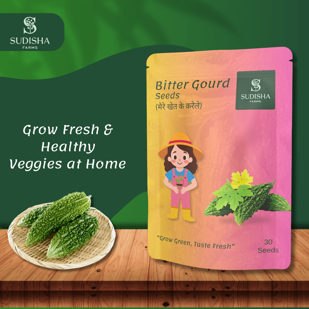 Bitter Gourd (करेला) seeds - SUDISHA FARMS