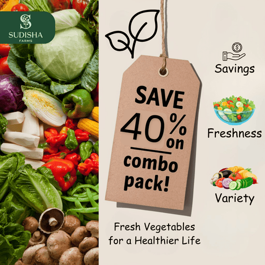 Fresh Veggie Combo Pack: Lauki, Turai, Tinda, and Karela - Wholesome Goodness in One Bundle! 15 Seeds each - SUDISHA FARMS