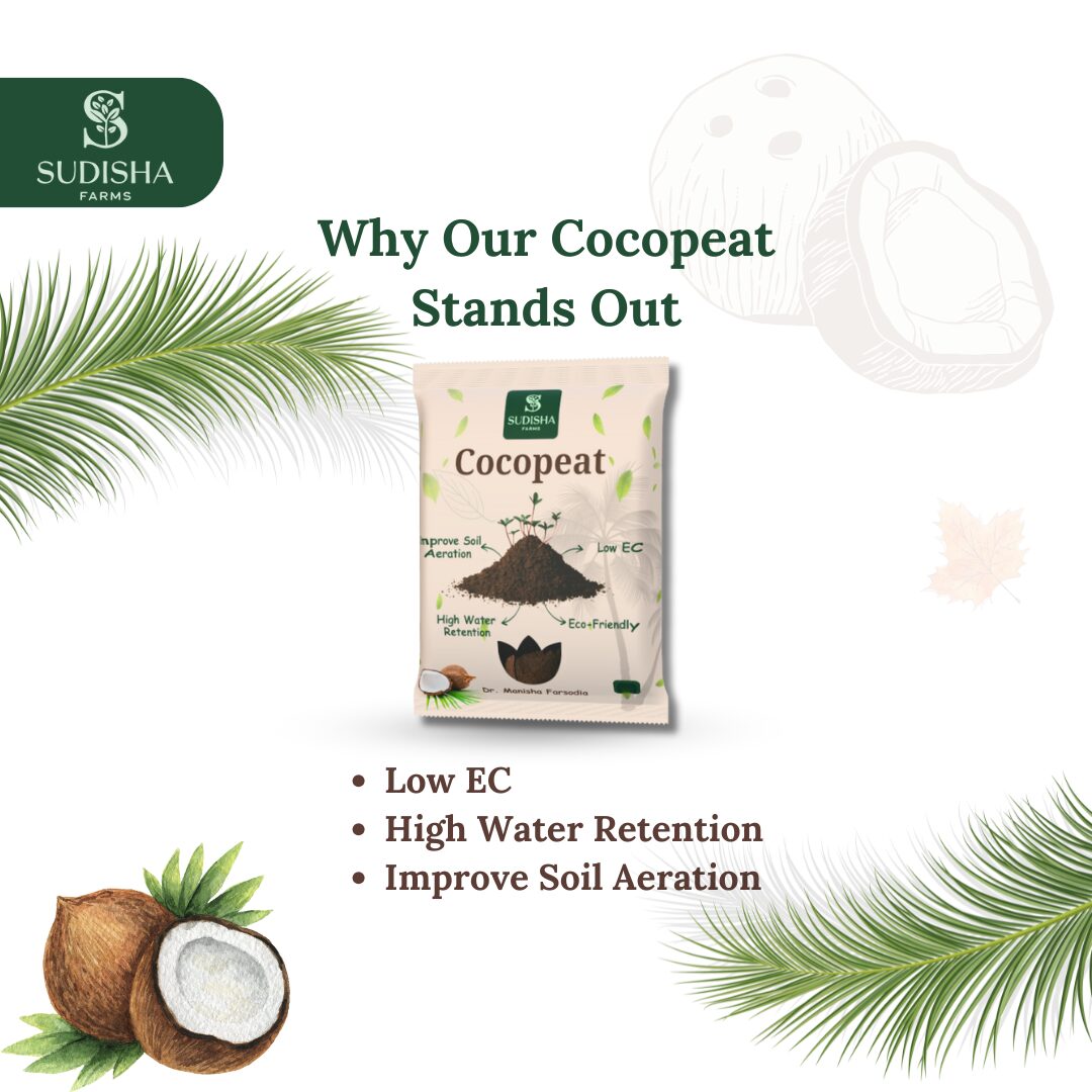 Premium Cocopeat Powder – The Perfect Growing Medium for Every Plant Lover - SUDISHA FARMS