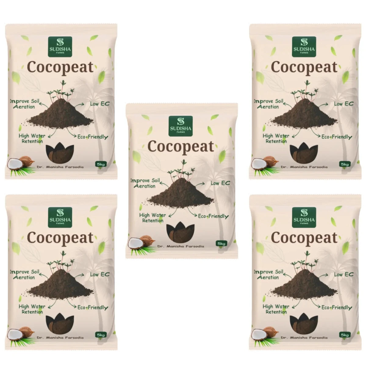 Premium Cocopeat Powder – The Perfect Growing Medium for Every Plant Lover - SUDISHA FARMS