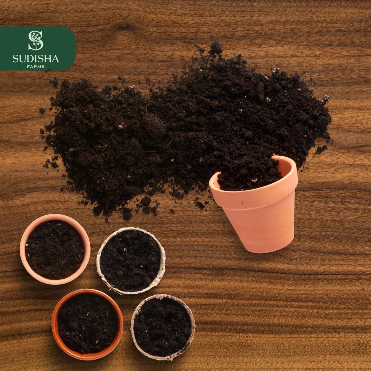 Premium Potting Soil Mix – Ready to Use for All Plants - SUDISHA FARMS