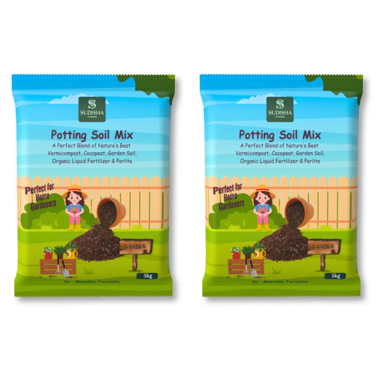 Premium Potting Soil Mix – Ready to Use for All Plants - SUDISHA FARMS