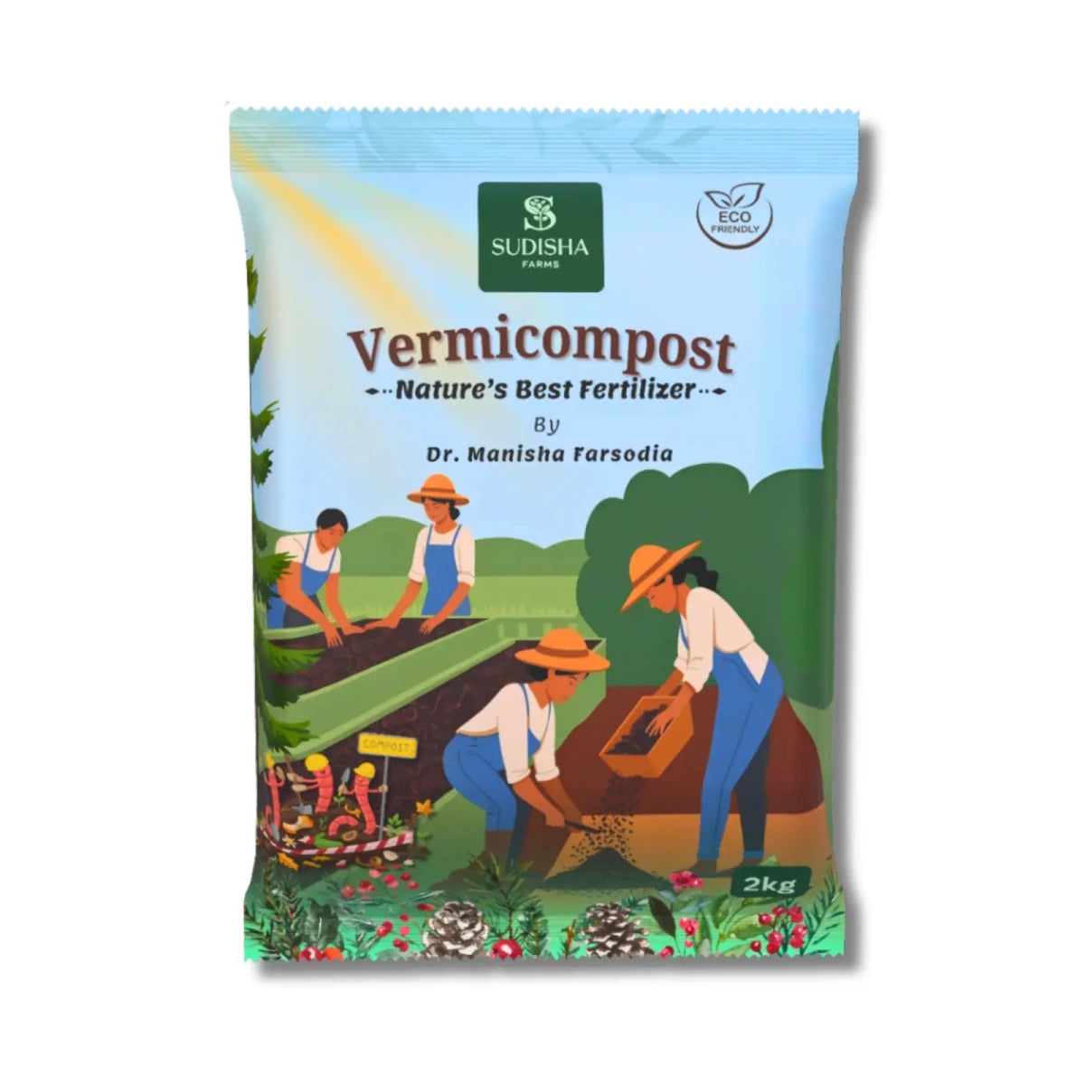 Premium Vermicompost - Compost for Soil - SUDISHA FARMS