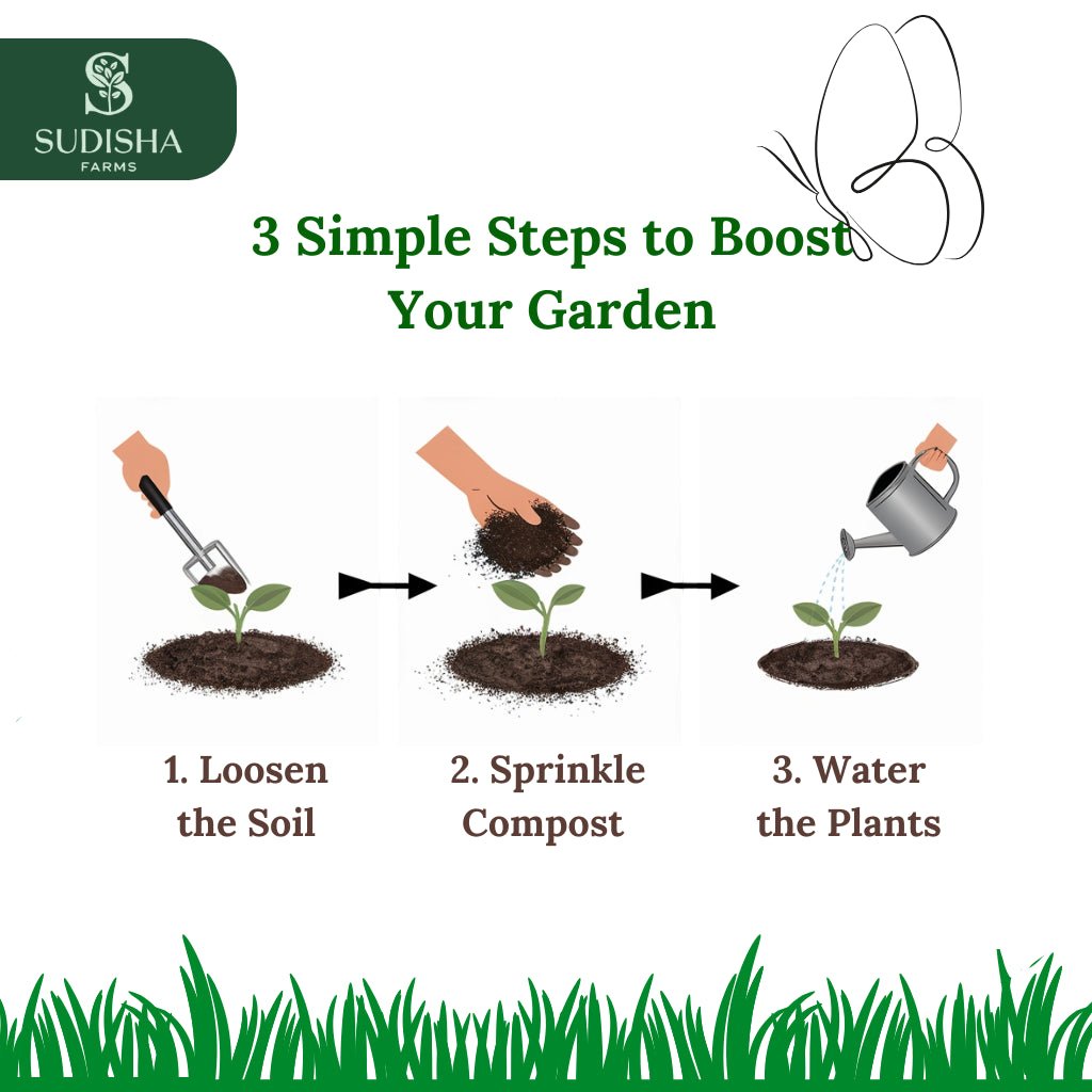 Premium Vermicompost - Compost for Soil - SUDISHA FARMS