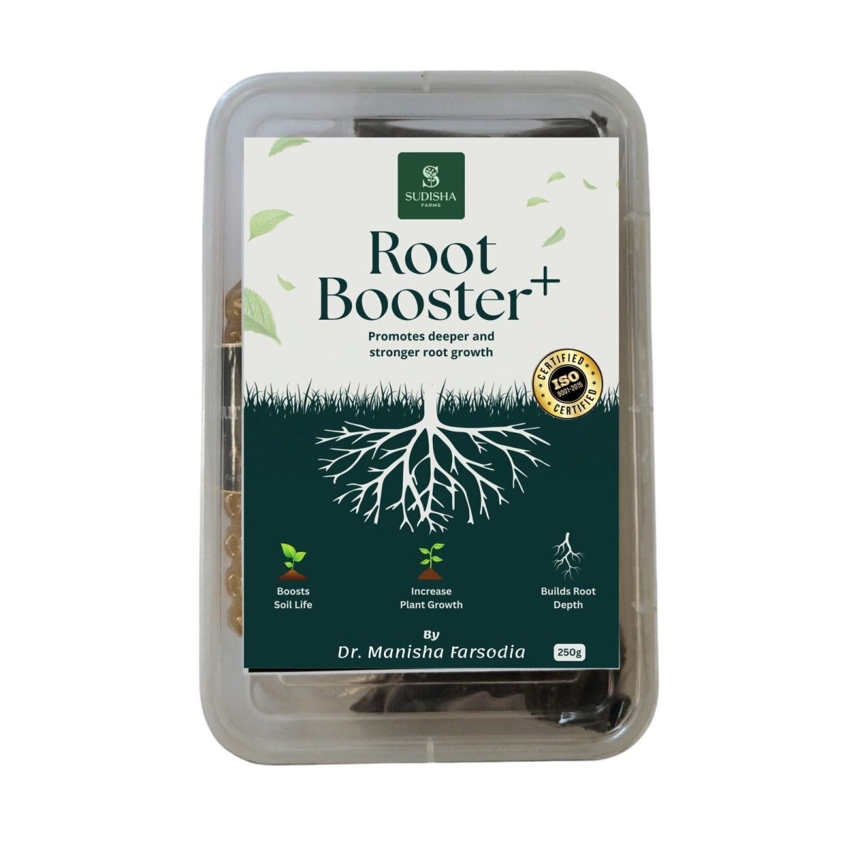 Root Booster Plus for All Plants | Promotes Stronger Roots & Faster Growth | Ideal for Home Gardening | FREE Natural Soil Enhancer Included - SUDISHA FARMS