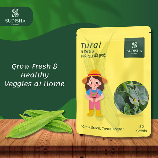 Turai (तुरई) Seeds - SUDISHA FARMS